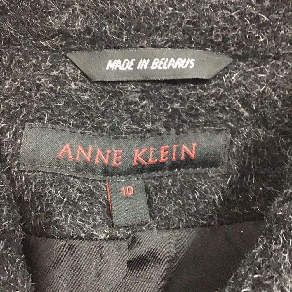 Anne Klein Single Breasted Wool/Mohair Walker Coat Good PreOwned Condition Sz 10 - Picture 8 of 15